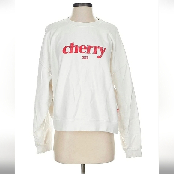 Kith Tops - Kith Cherry Coke Sweatshirt White Small